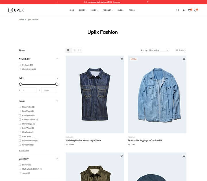 Collection No-image Header