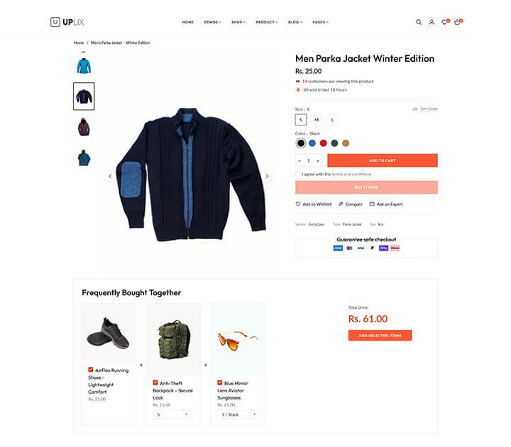 Product with Frequently Bought Together